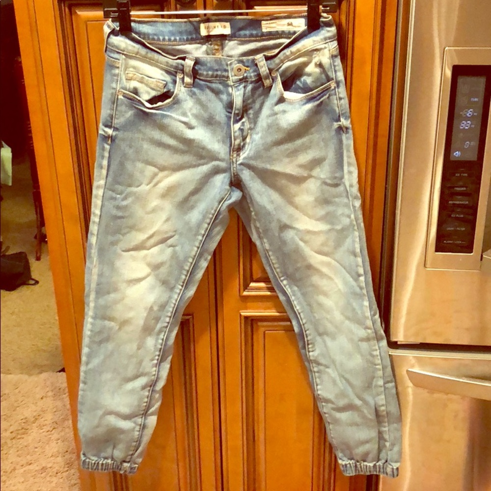 Bullhead denim joggers